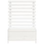 Jardinera estantería madera maciza pino blanco 79x39,5x114 cm en Maceteros y jardineras | Comprar online en Foro24