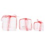 Decorative acrylic Christmas gift box, 3 pieces in different colors. by vidaXL, Christmas lights - Ref: Foro24-328793, Price:...