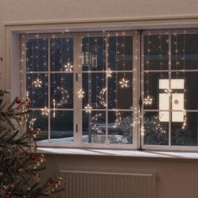 Stern- und Mondlichter 345 warmweiße LEDs mit Fernbedienung von vidaXL, Weihnachtsbeleuchtung - Ref: Foro24-328798, Preis: 29...