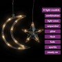 Stern- und Mondlichter 345 warmweiße LEDs mit Fernbedienung von vidaXL, Weihnachtsbeleuchtung - Ref: Foro24-328798, Preis: 30...