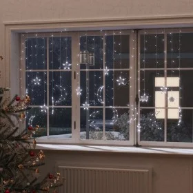 Stern- und Mondlichter 345 kaltweiße LEDs mit Fernbedienung von vidaXL, Weihnachtsbeleuchtung - Ref: Foro24-328799, Preis: 27...