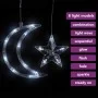 Star and moon lights 345 cold white LEDs with remote control by vidaXL, Christmas lights - Ref: Foro24-328799, Price: 27,81 €...