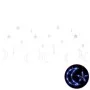 Star and moon lights 345 blue LEDs with remote control by vidaXL, Christmas lights - Ref: Foro24-328800, Price: 27,66 €, Disc...