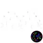 Star and moon lights with 345 colored LEDs with remote control by vidaXL, Christmas lights - Ref: Foro24-328801, Price: 34,58...