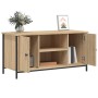Mueble para TV madera contrachapada roble Sonoma 100x40x50 cm