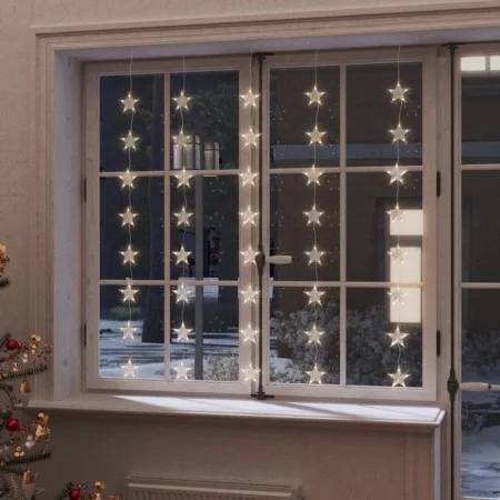 Sternenvorhanglichter 200 warmweiße LEDs 8 Funktionen von vidaXL, Weihnachtsbeleuchtung - Ref: Foro24-328802, Preis: 30,53 €,...