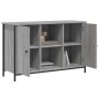 Mueble de TV madera de ingeniería gris Sonoma 100x35x65 cm