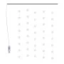 Star light curtain 200 blue LEDs 8 functions by vidaXL, Christmas lights - Ref: Foro24-328804, Price: 14,90 €, Discount: %