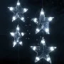 Star curtain lights 500 warm white LEDs 8 functions by vidaXL, Christmas lights - Ref: Foro24-328807, Price: 56,60 €, Discoun...