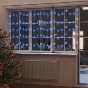 Star light curtain 500 blue LEDs 8 functions by vidaXL, Christmas lights - Ref: Foro24-328808, Price: 53,34 €, Discount: %