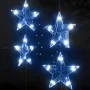 Star light curtain 500 blue LEDs 8 functions by vidaXL, Christmas lights - Ref: Foro24-328808, Price: 53,34 €, Discount: %