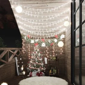 Globus-Lichterkette 8 Funktionen 200 kaltweiße LEDs 20 m von vidaXL, Weihnachtsbeleuchtung - Ref: Foro24-328811, Preis: 25,24...