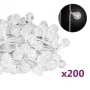 Globus-Lichterkette 8 Funktionen 200 kaltweiße LEDs 20 m von vidaXL, Weihnachtsbeleuchtung - Ref: Foro24-328811, Preis: 25,24...