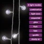 Globe string lights 8 functions 200 cold white LEDs 20 m by vidaXL, Christmas lights - Ref: Foro24-328811, Price: 25,24 €, Di...