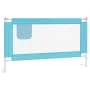 Safety railing child's bed blue fabric 140x25 cm by vidaXL, Safety railings - Ref: Foro24-10210, Price: 31,75 €, Discount: %