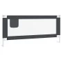 Child bed safety rail dark gray fabric 200x25 cm by vidaXL, Safety railings - Ref: Foro24-10233, Price: 45,67 €, Discount: %