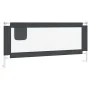 Child bed safety rail dark gray fabric 200x25 cm by vidaXL, Safety railings - Ref: Foro24-10233, Price: 45,67 €, Discount: %