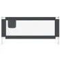 Child bed safety rail dark gray fabric 200x25 cm by vidaXL, Safety railings - Ref: Foro24-10233, Price: 45,67 €, Discount: %