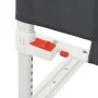 Child bed safety rail dark gray fabric 200x25 cm by vidaXL, Safety railings - Ref: Foro24-10233, Price: 45,67 €, Discount: %