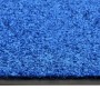 Blaue waschbare Fußmatte 90x150 cm von vidaXL, Fußmatten - Ref: Foro24-323443, Preis: 62,45 €, Rabatt: %