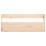 Estantes para zapatos de pared 2 uds madera de pino 59x9x23 cm