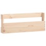 Estantes para zapatos de pared 2 uds madera de pino 59x9x23 cm