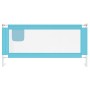 Barandilla de seguridad cama de niño azul tela 190x25 cm