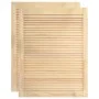 Lamellenschranktüren 2 Stk. Kiefernholz 69x49,4 cm von vidaXL, Schranktüren - Ref: Foro24-151128, Preis: 51,84 €, Rabatt: %