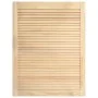 Lamellenschranktüren 2 Stk. Kiefernholz 69x49,4 cm von vidaXL, Schranktüren - Ref: Foro24-151128, Preis: 51,84 €, Rabatt: %