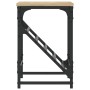 Mueble zapatero madera de ingeniería roble Sonoma 60x30x45 cm