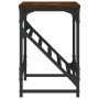 Mueble zapatero madera de ingeniería marrón roble 90x30x45 cm