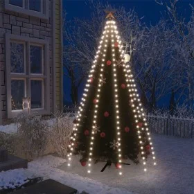 Christmas tree light network 300 cold white LEDs 300 cm by vidaXL, Hoses and string lights - Ref: Foro24-328889, Price: 29,87...