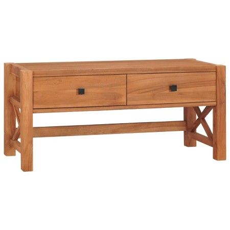 TV-Schrank aus Teakholz, 100 x 40 x 45 cm von vidaXL, TV-Möbel - Ref: Foro24-325266, Preis: 112,09 €, Rabatt: %
