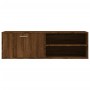 Mueble de TV madera de ingeniería marrón roble 120x34x37 cm en Muebles TV | Comprar online en Foro24