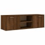 Mueble de TV madera de ingeniería marrón roble 120x34x37 cm en Muebles TV | Comprar online en Foro24