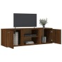 Mueble de TV madera de ingeniería marrón roble 120x34x37 cm en Muebles TV | Comprar online en Foro24