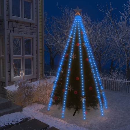 Weihnachtsbaum-Lichternetz 400 LEDs blau 400 cm von vidaXL, Schläuche und Lichterketten - Ref: Foro24-328893, Preis: 27,10 €,...
