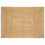 Alfombra de yute tejida a mano natural 160x230 cm