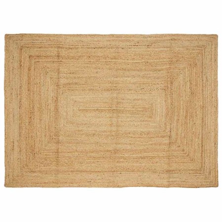 Alfombra de yute tejida a mano natural 160x230 cm