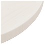 Tablero de mesa redondo madera maciza de pino blanco Ø40x3 cm en Tableros para mesas | Comprar online en Foro24