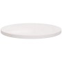 Tablero de mesa redondo madera maciza de pino blanco Ø50x3 cm
