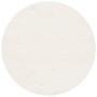 Tablero de mesa redondo madera maciza de pino blanco Ø70x3 cm