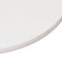 Tablero de mesa redondo madera maciza de pino blanco Ø80x3 cm