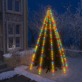 Red de luces de árbol de Navidad 400 LEDs de colores400 cm