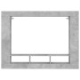 Mueble para TV madera de ingeniería gris hormigón 152x22x113 cm en Muebles TV | Comprar online en Foro24
