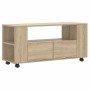 Mueble para TV madera de ingeniería roble Sonoma 102x34,5x43 cm en Muebles TV | Comprar online en Foro24