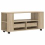 Mueble para TV madera de ingeniería roble Sonoma 102x34,5x43 cm en Muebles TV | Comprar online en Foro24