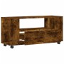 Mueble para TV madera de ingeniería roble ahumado 102x34,5x43cm en Muebles TV | Comprar online en Foro24