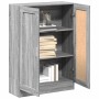 Armario de madera de ingeniería gris sonoma 82,5x30,5x115 cm en Librerías y estanterías | Comprar online en Foro24