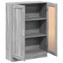 Armario de madera de ingeniería gris sonoma 82,5x30,5x115 cm en Librerías y estanterías | Comprar online en Foro24